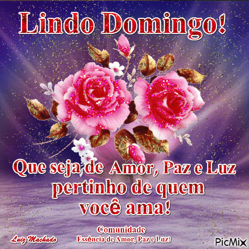 Lindo Domingo! - Бесплатный анимированный гифка