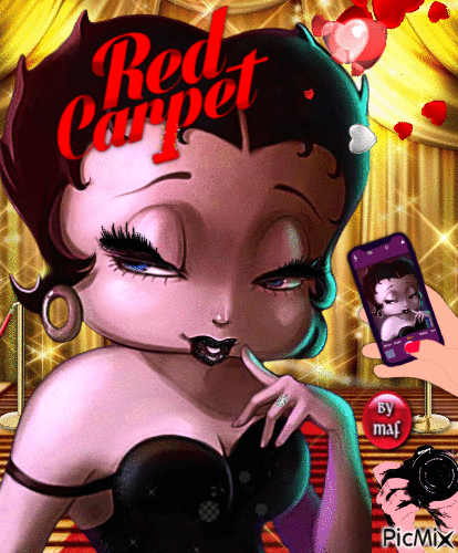 Betty Boop - Besplatni animirani GIF
