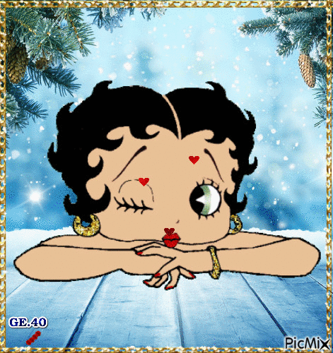 Betty Boop - 免费动画 GIF