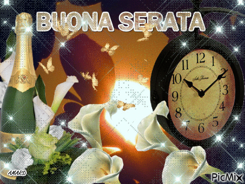 BUONA SERATA - Безплатен анимиран GIF