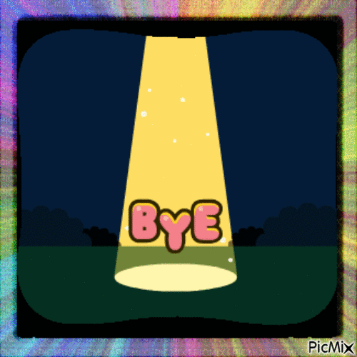 Bye - Bezmaksas animēts GIF
