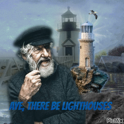lighthouses - GIF animé gratuit