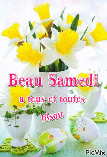beau Samedi - Zdarma animovaný GIF