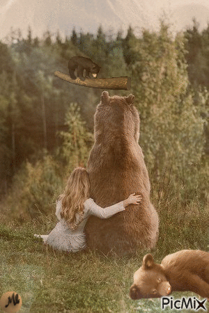 Mis amigos los osos - Δωρεάν κινούμενο GIF