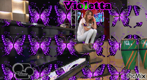 Violetta mix♥♥♥♥♥ - GIF animado gratis
