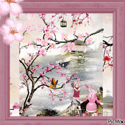 Sakura - Gratis animeret GIF