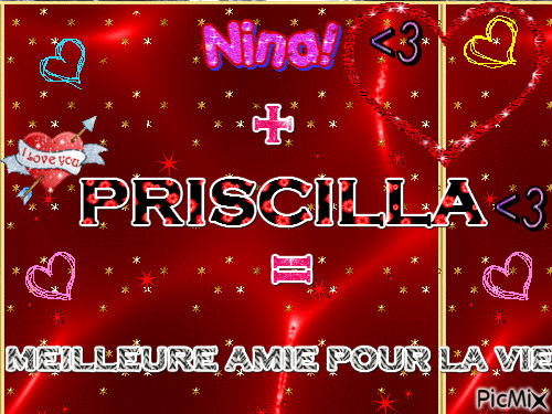 NINA ET PRISCILLA - Bezmaksas animēts GIF