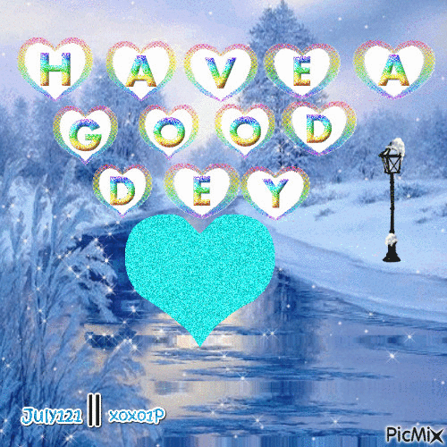 Have a nice or Good dey ♥ - Kostenlose animierte GIFs