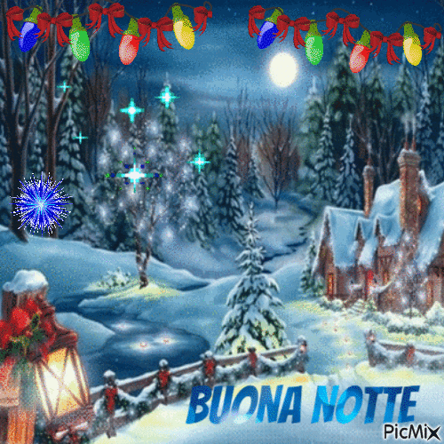 Buona notte - 免费动画 GIF