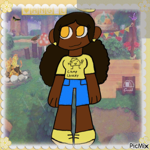 Camp counselor Cassy 💛 - Free animated GIF