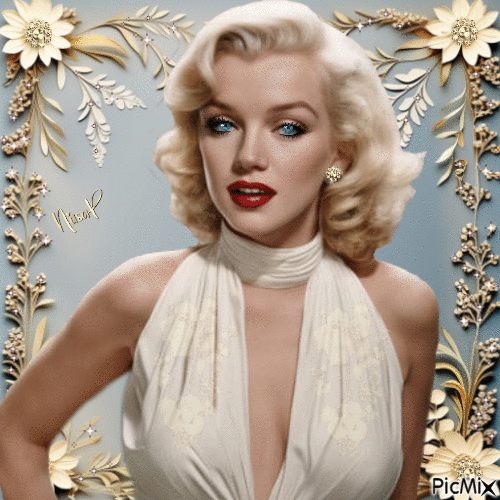 Marilyn Monroe - GIF animate gratis