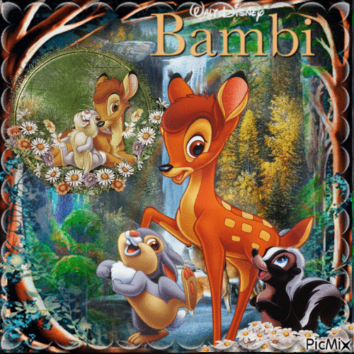 Bambi - GIF animate gratis