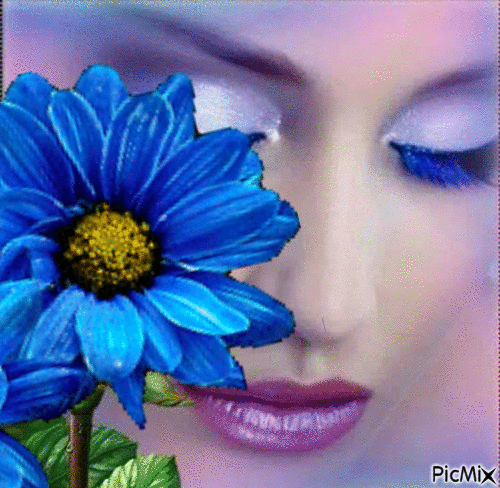 bela azul - Ingyenes animált GIF
