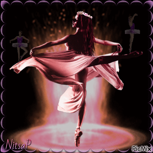 ballerina dance - GIF animé gratuit