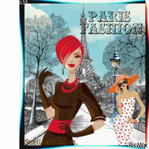 Concurso  Paris Fashion - Бесплатни анимирани ГИФ