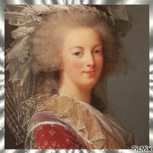 Marie-Antoinette - Zdarma animovaný GIF