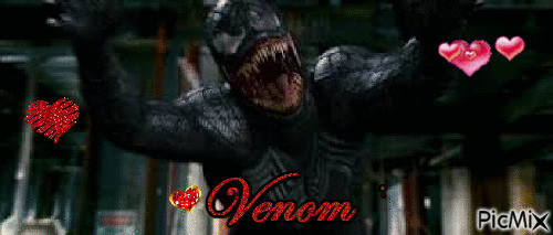 Venom - GIF animé gratuit