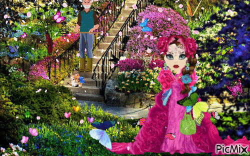 Garden - Zdarma animovaný GIF