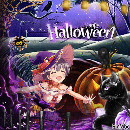 happy  Halloween - Gratis animerad GIF