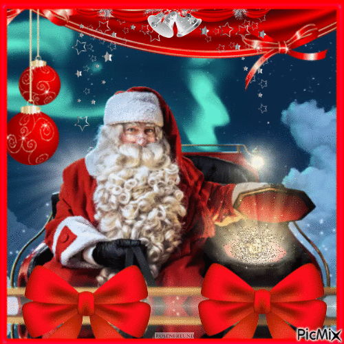 Der Weihnachtsmann - Free animated GIF