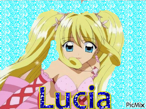 Lucia stupenda - Free animated GIF