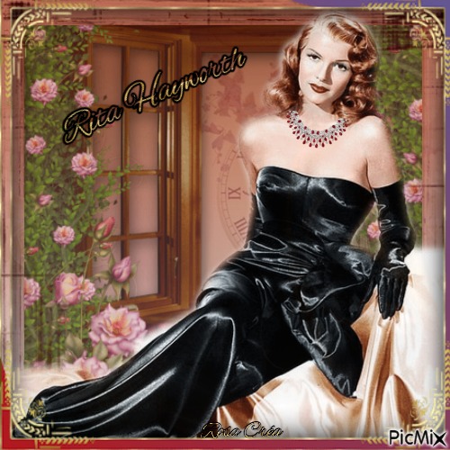 Concours : Rita Hayworth - ingyenes png