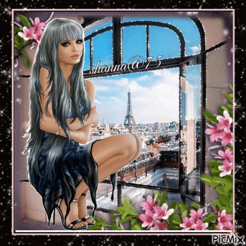 vue paris ♥ - Безплатен анимиран GIF