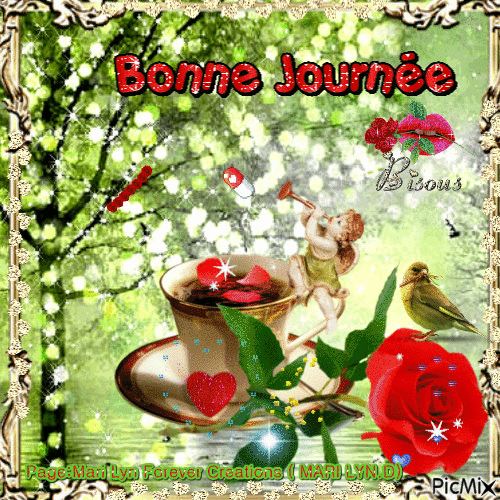 le vert et rouge _mary - Free animated GIF
