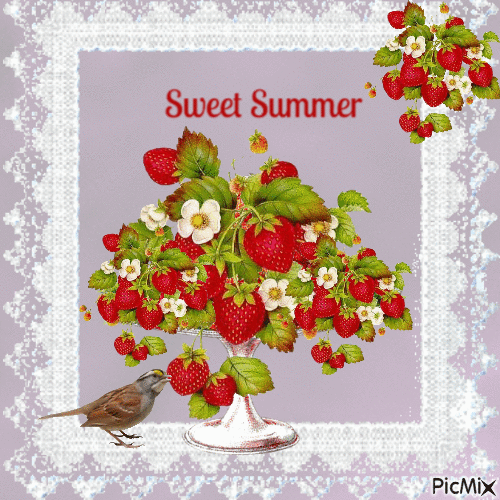 Sweet Summer - GIF animé gratuit