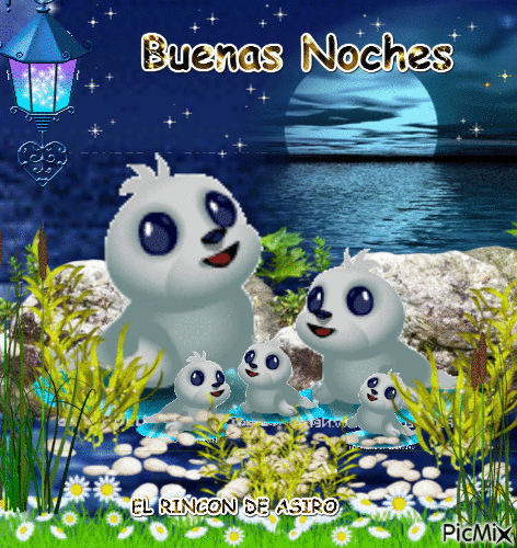 BUENAS NOCHES - Bezmaksas animēts GIF