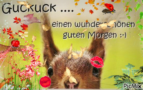 GUTE MORGEN! - Free animated GIF