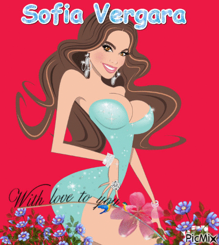 Sofia Vergara - Free animated GIF