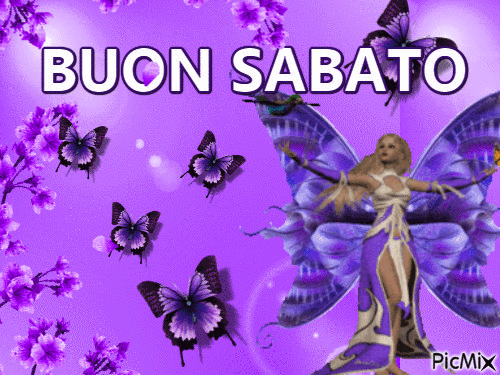 BUON SABATO - GIF animé gratuit