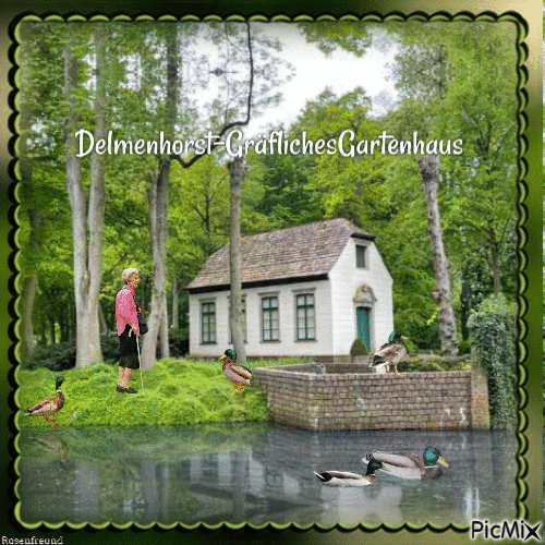 Delmenhorst-Gräfliches Gartenhaus - Безплатен анимиран GIF