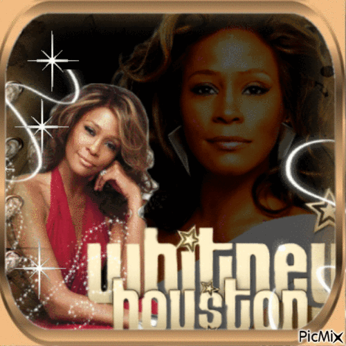 Whitney Houston - Nemokamas animacinis gif