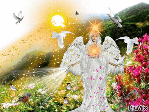Angel of God - Besplatni animirani GIF
