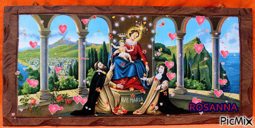 Vergine di Pompei - GIF animé gratuit