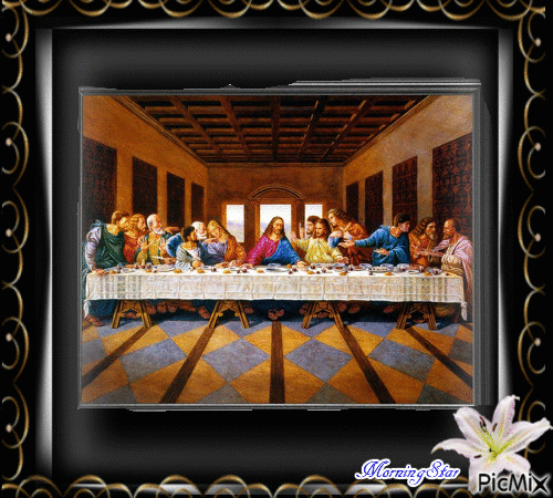 The Last Supper - Ingyenes animált GIF