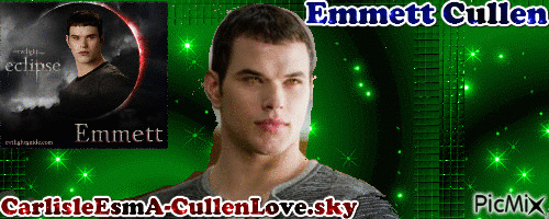 Emmett Cullen - Darmowy animowany GIF