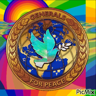 WORLD GENERALS FOR PEACE - Animovaný GIF zadarmo
