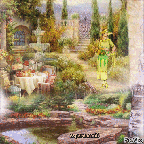 Dream garden - Bezmaksas animēts GIF