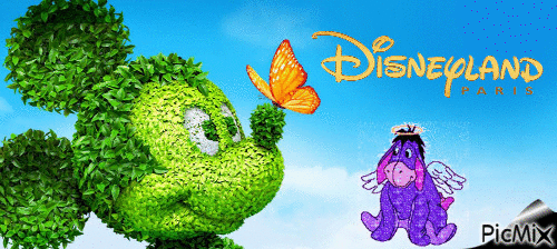 Disney printemps - GIF animado grátis