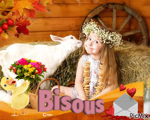 Bisous - Δωρεάν κινούμενο GIF