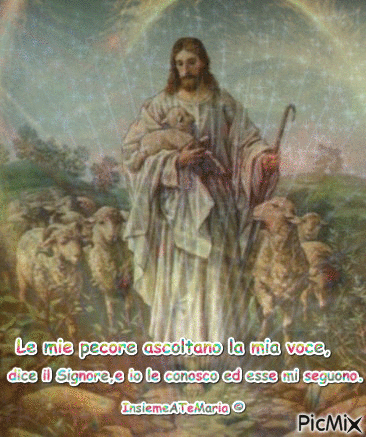 Gesù pastore - Безплатен анимиран GIF