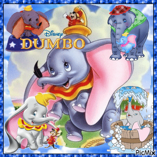 Dumbo - GIF เคลื่อนไหวฟรี