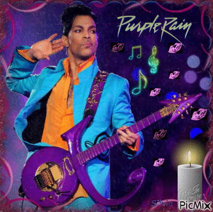 Prince In Memorian - Δωρεάν κινούμενο GIF