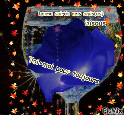 rose bleu rouge - GIF animado gratis