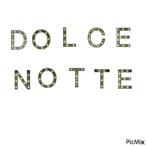 dolce notte - Безплатен анимиран GIF