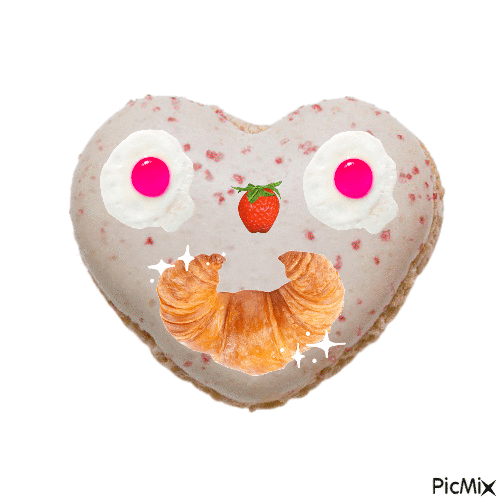 cuore cibo - 免费动画 GIF