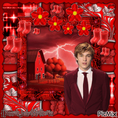 {{♦William Moseley in Red♦}} - GIF animado grátis
